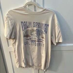 Abercrombie & Fitch Beige Palm Springs Tee